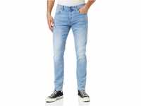 G-STAR RAW Herren 3301 Slim Jeans, Blau (lt indigo aged 51001-8968-8436), 29W /...