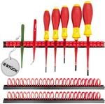 PARAT BASIC Klammerleisten-Set 3-teilig | Schraubenzieher Halterung f&uuml;r die...