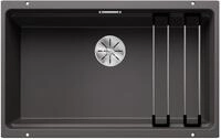 BLANCO ETAGON 700-U | Granitsp&uuml;le aus SILGRANIT felsgrau | Einbauart: Unterbau 