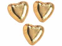 Storz Choco-Herzen, gold, 100 x 9 g, 100 stück