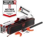 HEYNER&reg; Lenkradsperre Wegfahrsperre mit Zahlenschloss Diebstahlsicherung f&uuml;r...