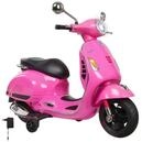 JAMARA 460349 - Ride-on Vespa pink 12V - Leistungsstarker Antriebsmotor und Akku f&uuml;r