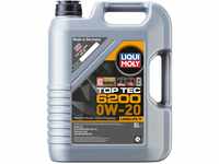 LIQUI MOLY Top Tec 6200 0W-20 | 5 L | Synthesetechnologie Motoröl | Art.-Nr.:...