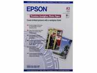 Epson S041334 Premium Semigloss Photo Paper, DIN-A3, 251g/m², 20 Blatt