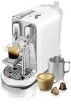 Sage Appliances SNE800 the Creatista Plus Kaffeemaschine, Perlwei&szlig;