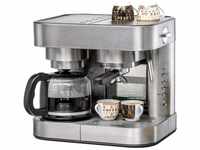 ROMMELSBACHER Kaffee/Espresso Center EKS 3010 - Filterkaffeemaschine, Glaskanne,