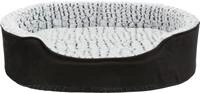 TRIXIE orthop&auml;disches Hundebett Vital Lino 83 &times; 67 cm in schwarz/grau -