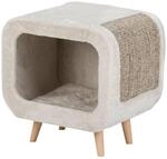 Trixie 44430 Kuschelh&ouml;hle Alicia mit Buchenholzf&uuml;&szlig;en, 48 &times; 48 &times; 38 cm,