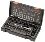 Hitachi 752500 Schraubendreher-/Stecknuss- und Bit-Set, 41-teilig, Multi