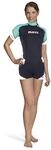 Mares Damen Rash Guard Short Sleeve - She Dives Rashguard Shirt (1er Pack)