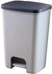 Curver Essentials Treteimer, 20 l, Kunststoff, 30,3 x 29,4 x 42,8 cm, 225360