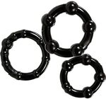 You2Toys Penisringe-Set Get Hard schwarz, 1er Pack (1 x 3 St&uuml;ck), 3000004693