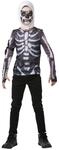 Rubie's Offizielles Fortnite Skull Trooper Kost&uuml;m-Set f&uuml;r Kinder, Gaming-Skin,