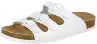 Lico BIOLINE CLASSIC Damen Pantoletten, Wei&szlig;, 36 EU