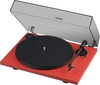 Pro-Ject Primary E - Audiophiler Plug & Play Plattenspieler in Rot