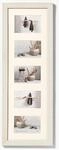 walther design Bilderrahmen cremeweiss 5X 10x15 cm Galerie mit Passepartout,...