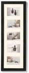 walther design Bilderrahmen schwarz 5X 10x15 cm Galerie mit Passepartout, Home