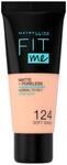 Maybelline New York Fit me! Matte & Poreless Make-up Nr. 124 Soft Sand, 30 ml