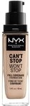 NYX Professional Makeup Can't Stop Won't Stop Full Coverage Foundation,