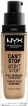 NYX Professional Makeup Can't Stop Won't Stop Full Coverage Foundation,