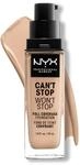 NYX Professional Makeup Can't Stop Won't Stop Full Coverage Foundation,