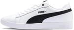 PUMA Damen Puma Smash Wns V2 L Sneaker, Puma White Puma Black, 41 EU