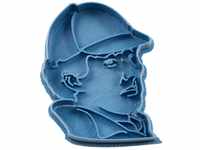 Cuticuter Sherlock Holmes Ausstechform, Blau, 8 x 7 x 1.5 cm