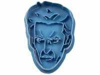 Cuticuter Capaldi 12th Doctor Who Ausstechform, Blau, 8 x 7 x 1.5 cm