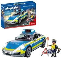 PLAYMOBIL | Cars | Porsche 911 Carrera 4S | Polizei mit Polizei-Licht und Sound 