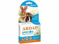 ARDAP Spot On - Zecken-, Milben- & Flohschutz für kleine Heimtiere (Kaninchen,