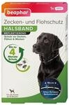 Beaphar Zecken- und Flohschutz Halsband reflektierend Hund, 65cm