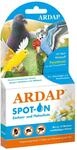 ARDAP Spot On - Zecken & Milbenschutz f&uuml;r Zierv&ouml;gel & Brieftauben - Nat&uuml;rlicher