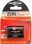 ANSMANN Lithium Batterie 2CR5 / 6V Li Fotobatterie mit Langer