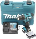 Makita DF333DSAE Akku-Bohrschrauber 12 V max. / 2,0 Ah, 2 Akkus + Ladeger&auml;t im
