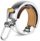 Knog,12130,Oi AA8Luxe Fahrradklingel,Unisex, Silberfarben, Gr&ouml;&szlig;eL