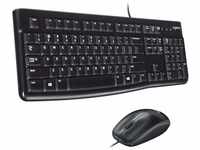 Logitech MK120 Kabelgebundenes Set mit Tastatur und Maus für Windows,