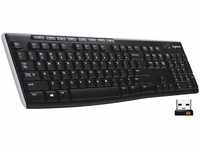 Logitech K270 Kabellose Tastatur für Windows, Spanisches QWERTY-Layout -...
