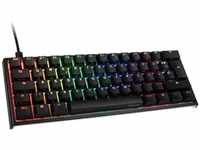 Ducky ONE 2 Mini Gaming Tastatur, RGB-LED Gaming Keyboard, Cherry MX-Brown,