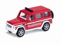 siku 2306, Mercedes-AMG G65 Feuerwehr-Gel&auml;ndewagen, 1:50, Metall/Kunststoff,...