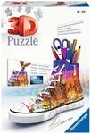 Ravensburger 3D Puzzle 11152 - Sneaker Skyline - Praktischer Stiftehalter -