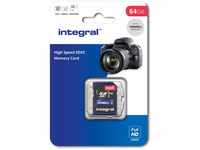 Integral insdx64g 64 GB High Speed SDXC Speicherkarte
