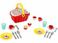 Klein Theo 9228 Emma's Kitchen Picknickkorb I Robuster Spielzeug-Korb voll...