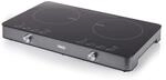 Princess Induktionsdoppelkochplatte mit Touchbedienfeld &ndash; LED-Display, 1800 +...