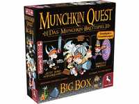 Pegasus Spiele 51953G - Munchkin Quest Big Box Brettspiel, 2-4 Spieler
