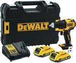DEWALT18 Volt 2-Gang Akku-Bohrschrauber (b&uuml;rstenloser Motor,