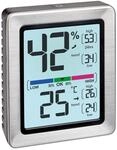 TFA Dostmann EXACTO Digitales Thermo-Hygrometer, 30.5047.54, Luftfeuchtigkeit,