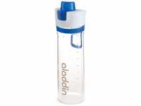 Aladdin Active Hydration Tracker Trinkflasche Sport 0.8L Blau - Einhandbedienung