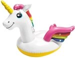 Intex 57561NP - Aufblasbares Reittier Einhorn, Vinyl, Mehrfarbig, 2.26 m x 1.73 m