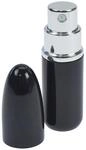Fantasia - Taschenzerst&auml;uber, Metall,schwarz, f&uuml;r 4 ml,H&ouml;he: 7,5 cm