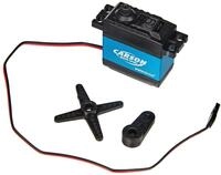 Carson 500502042 - Servo CS-9 Waterproof MG/ 9kg / JR, Large, Blau